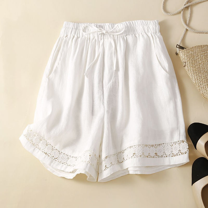 Women Linen Shorts