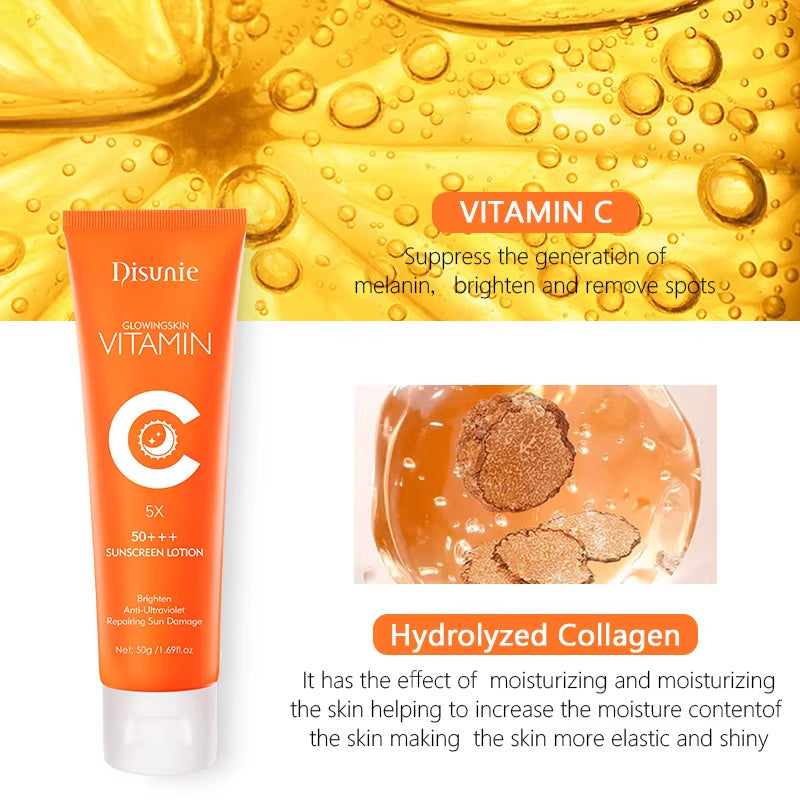 50 Vitamin C Collagen Sunscreen - Brightening & Moisturizing
