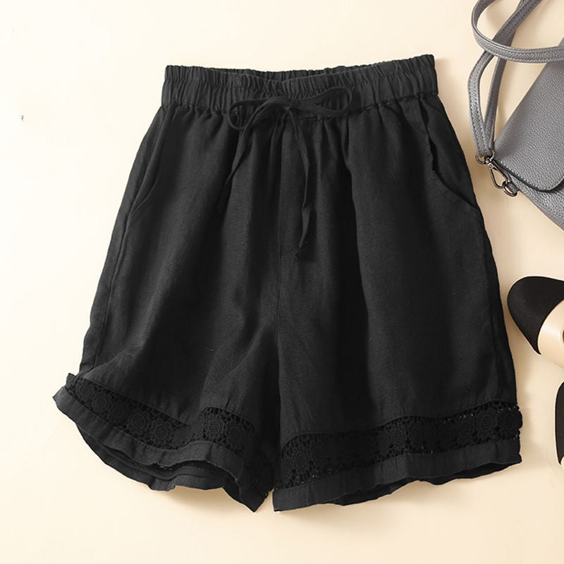 Women Linen Shorts